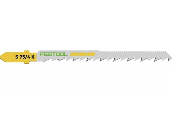 Pistosahanterä Festool; 75 mm; 4 mm; 20 kpl.