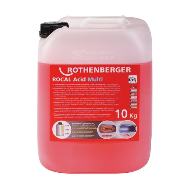 Kalkinpoistoaine Rothenberger ROCAL ACID Multi; 10 kg