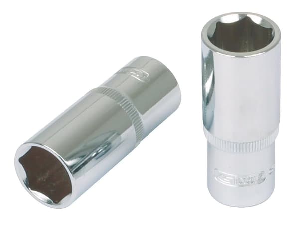 Kuusiohylsy KS tools Chrome+; HEX7; 1/4''; 7 mm