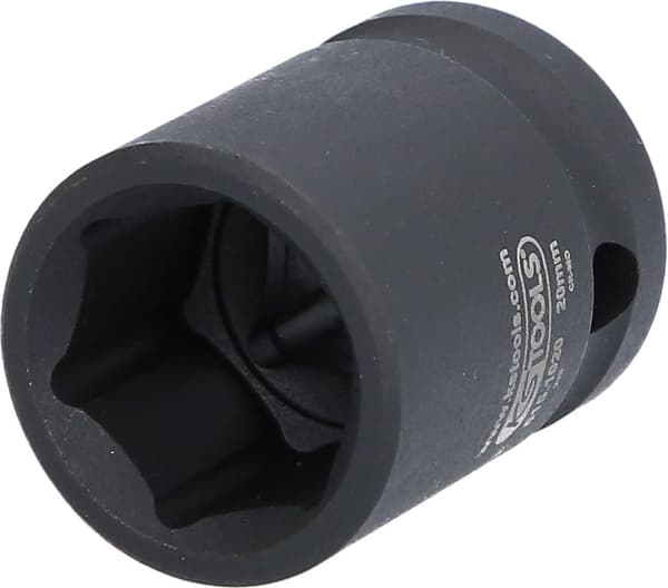 Voimahylsy KS tools; HEX20; 1/2''; 20 mm