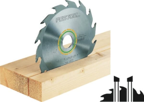 Katkaisuterä puulle Festool; 225x2,6x30,0 mm; Z18; 28°