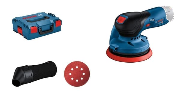 Epäkeskohiomakone Bosch GEX 12V-125 Professional L-Boxx; 12 V (ilman akkua ja laturia)