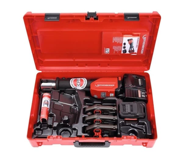 hydrauliprässi Rothenberger ROMAX 4000 Set M 15-28 mm; 18 V; 1x4,0 Ah akku