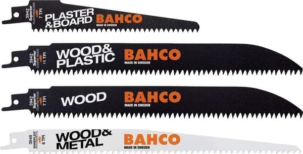 Sahaterä setti Bahco 3942-WOOD-SET-5P; 5 kpl.