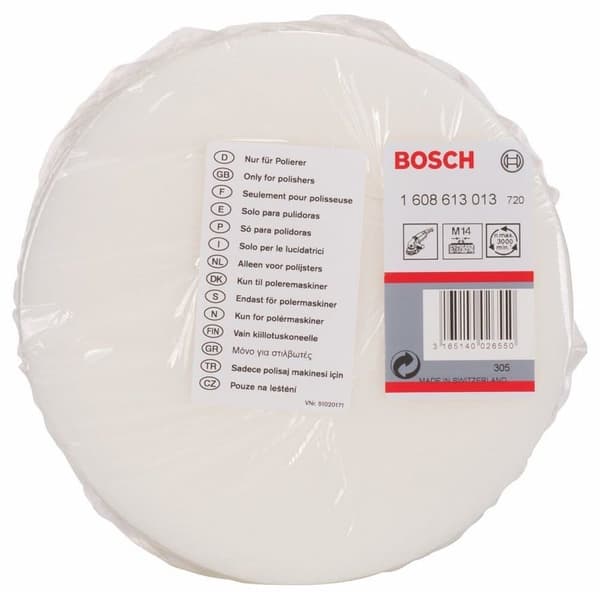 Kiillotussieni Bosch 160 mm kiillotuskoneelle GPO 12/E