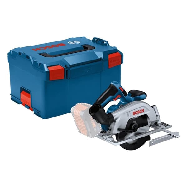 Akkupyörösaha Bosch GKS 18V-57-2 Professional; 18 V (ilman akkua ja laturia) + L-BOXX 238