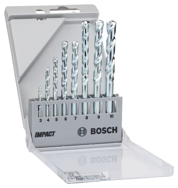 5- os. Kiviporanteräsarja Bosch; 3-10 mm; 8 kpl.
