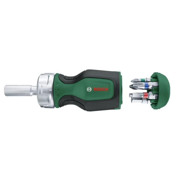 Ruuvimeisselin kahva Bosch 1600A027PK + ruuvivääntimen päät