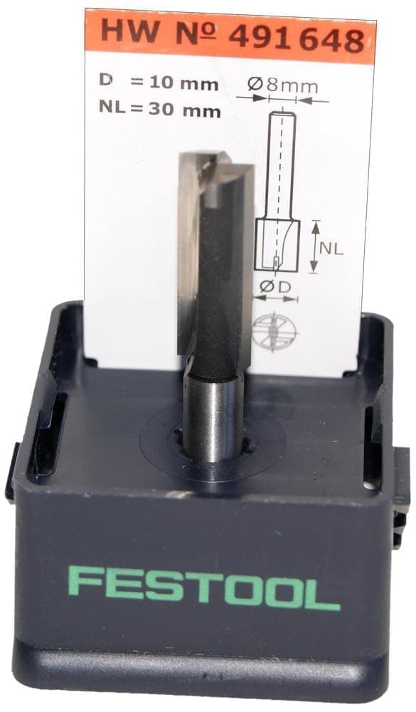 Urajyrsin pohjaterän kanssa Festool; 10 mm; 60 mm