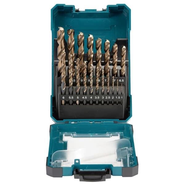 Metalliporanteräsarja Makita D-67583 M-Force; 1-10 mm; 19 kpl.