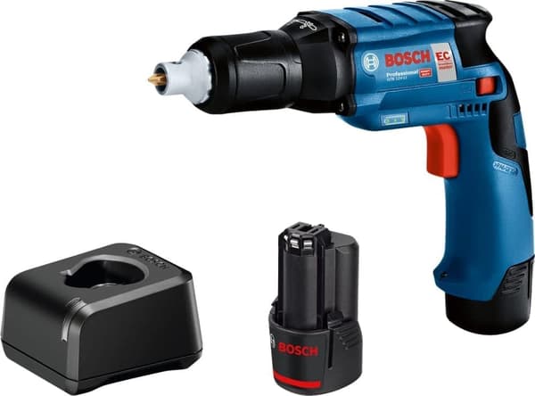Akkuruuvinväännin Bosch GTB 12V-11; 12 V; 2x2,0 Ah akku