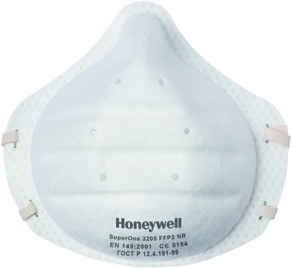 Hengityssuojain Honeywell SUPERONE 3205 FFP2; 1 kpl.