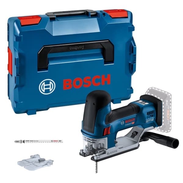 Akkupistosaha Bosch GST 18V-155 SC; 18 V (ilman akkua ja laturia) + Salkku