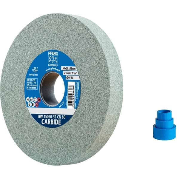 Hiomalaikat penkkihiomakoneille Pferd CN 80 BW Carbide; 150x32x20 mm