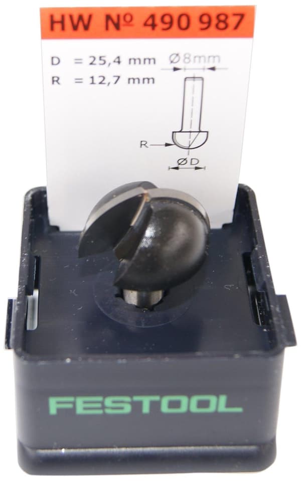 Kourujyrsin Festool 12,7/14/44 mm