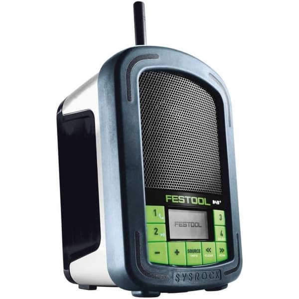 Radio Festool BR 10 DAB +; 10,8-18 V (ilman akkua ja laturia)