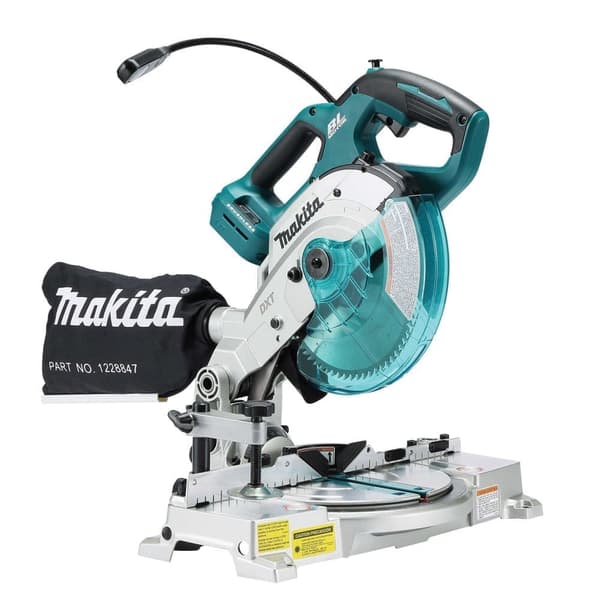 Katkaisu- ja jiirisaha Makita DLS600Z; 18 V (ilman akkua ja laturia)