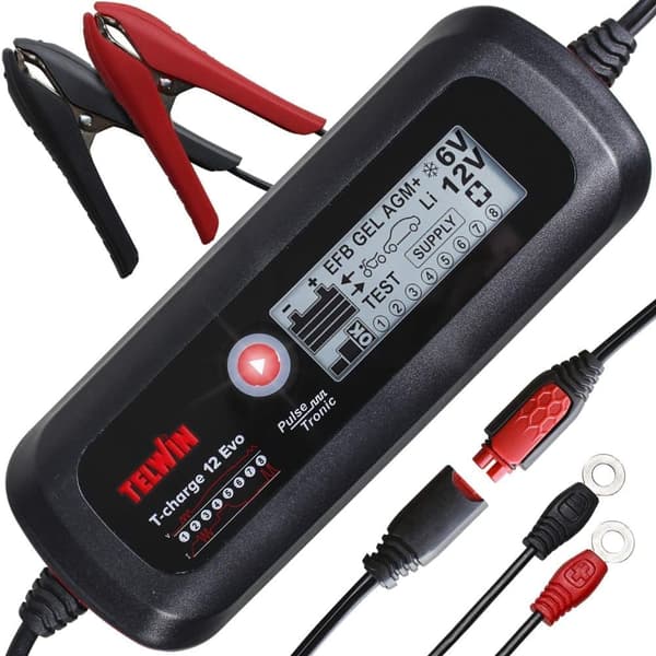 Auton akkulaturi Telwin T-Charge 12 EVO; 2-70 Ah