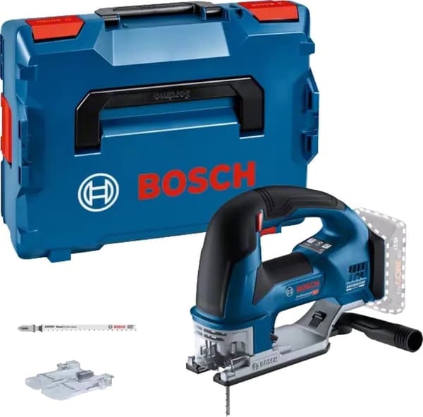 Akkupistosaha Bosch GST 18V-155 BC; 18 V (ilman akkua ja laturia) + Salkku