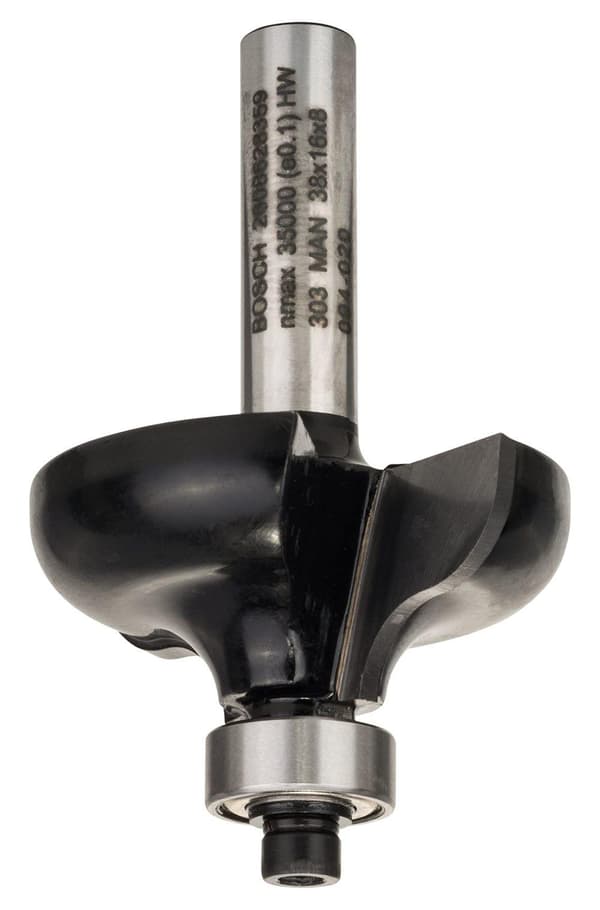 Profiilijyrsin B Bosch 6,35/16/57 mm laakereilla