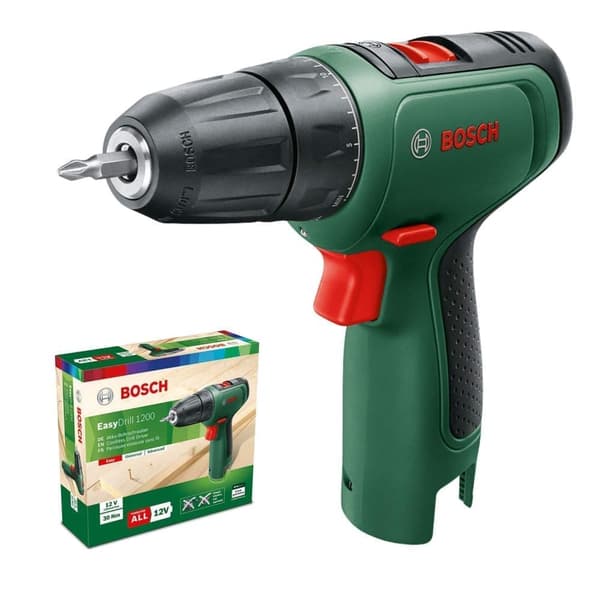 Pora/ruuvinväännin Bosch EasyDrill 1200; 12 V (ilman akkua ja laturia)