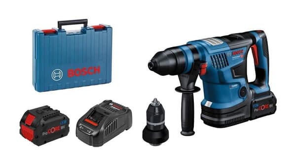 Poravasara Bosch GBH 18V-34 C; 5,8 J; SDS-Plus; 18 V; 2x5,5 Ah akku