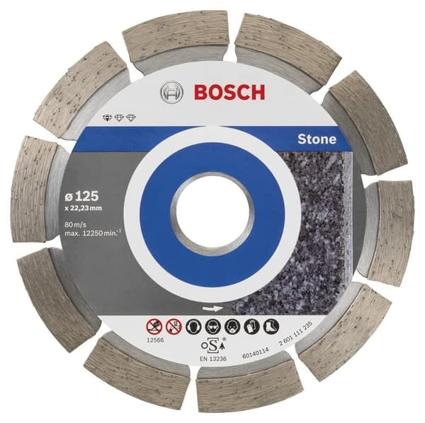 Timanttikatkaisulaikka Bosch Standard for Stone 2608603236; 125x22,23 mm; 10 kpl.