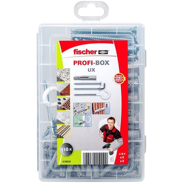 Setti Fischer UX PROFI-BOX 518526; 118 kpl.