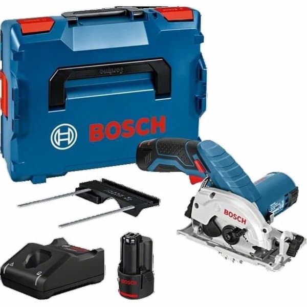Akkupyörösaha Bosch GKS 12V-26; 12 V; 2x3,0 Ah akku