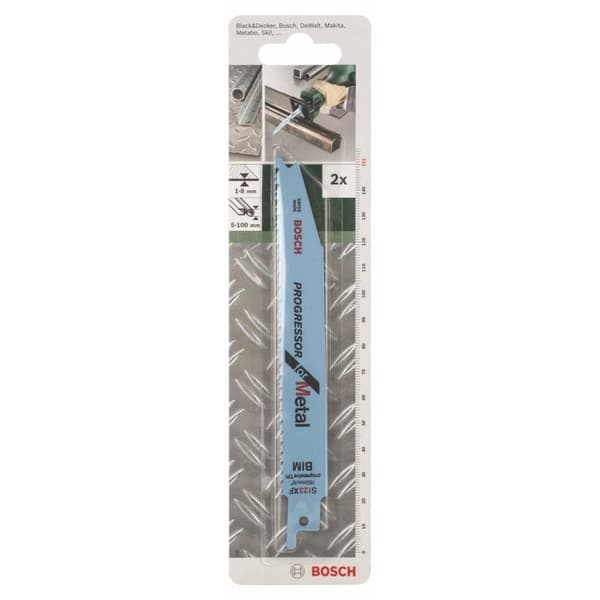 Puukkosahanterä Bosch S 123 XF; 151 mm; 2 kpl.