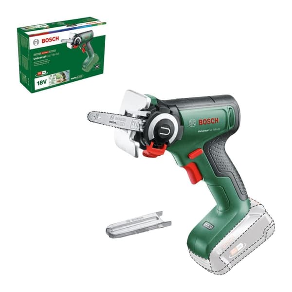 Ketjusaha Bosch UniversalCut 18V-65; 18 V; 6,5 cm laippa (ilman akkua ja laturia)