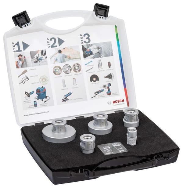 Timanttiporaterä setti Bosch 2608576669; 20-68 mm; 5 kpl.