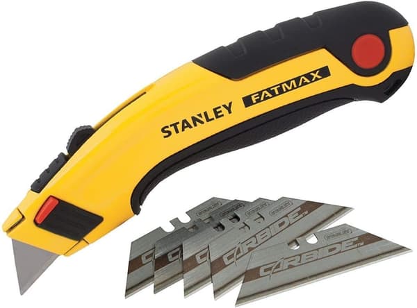 Veitsi, vaihdettavat terät Stanley FatMax; 180 mm