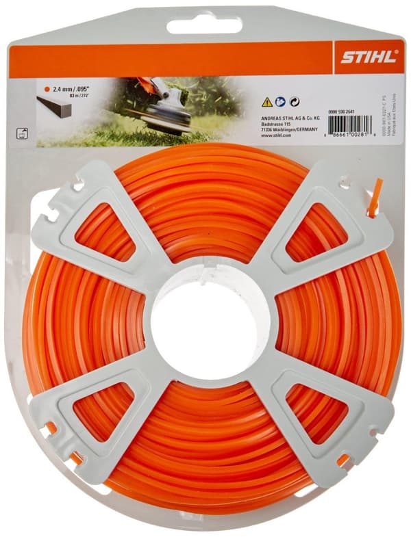 Leikkuulanka Stihl; 2,4 mm x 83 m; neliö