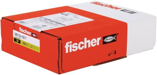 Ruuvit tapeilla Fischer SXR T; 10x120 mm; 50 kpl.