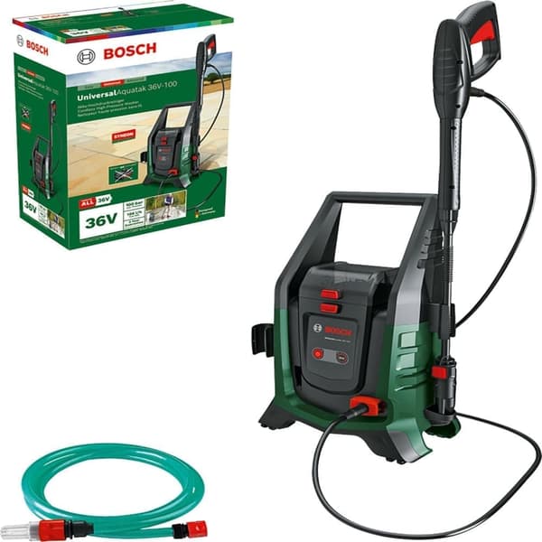 Painepesuri Bosch UniversalAquatak 36V-100; 36 V (ilman akkua ja laturia) + lisävaruste