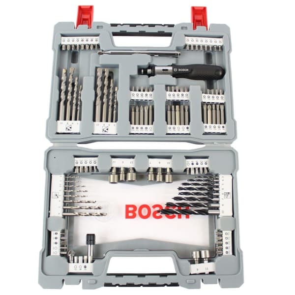 Pora- ja ruuvipääsetti Bosch 2608P00236; 105 kpl.
