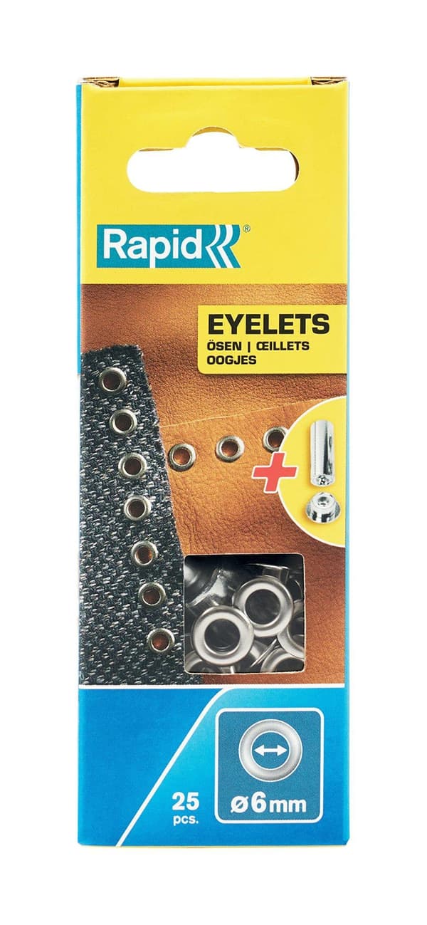 Niitit Rapid Inox; Ø 6 mm; 25 kpl.