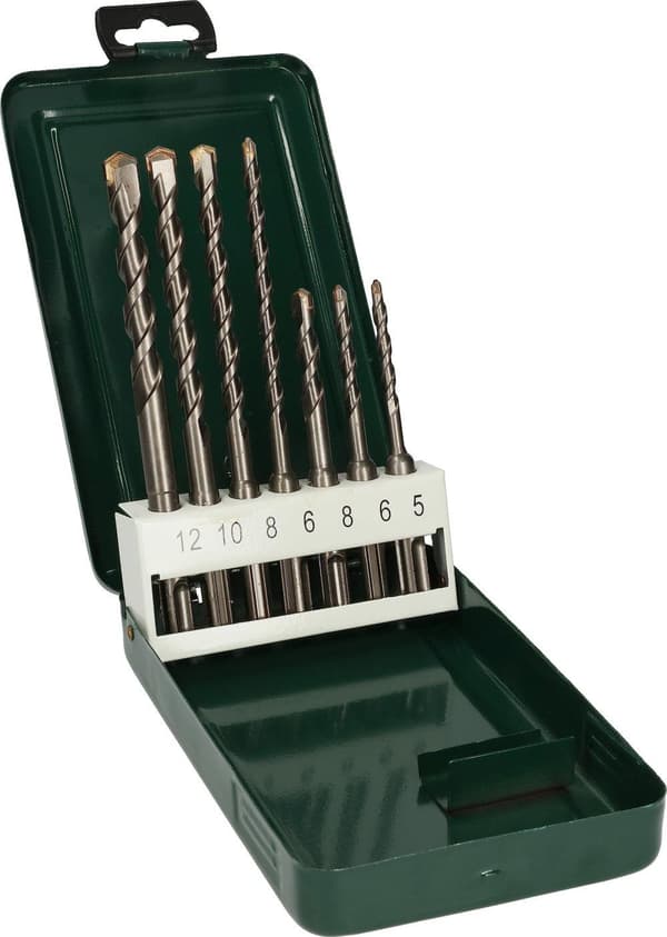 Betoniporanteräsarja Bosch SDS-plus; 6-12 mm; 7 kpl.