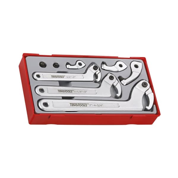 Yhdistelmä-avain-setti Teng Tools TTHP08; 8 kpl.