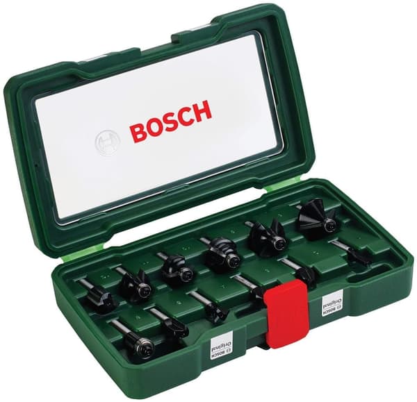 Jyrsinteräsarja Bosch; 12 kpl.