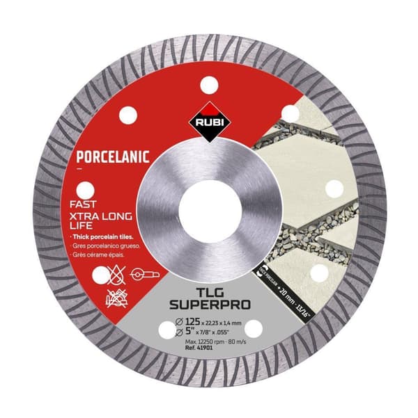 Timanttikatkaisulaikka Rubi TLG 125 EXT SUPERPRO; 125 mm
