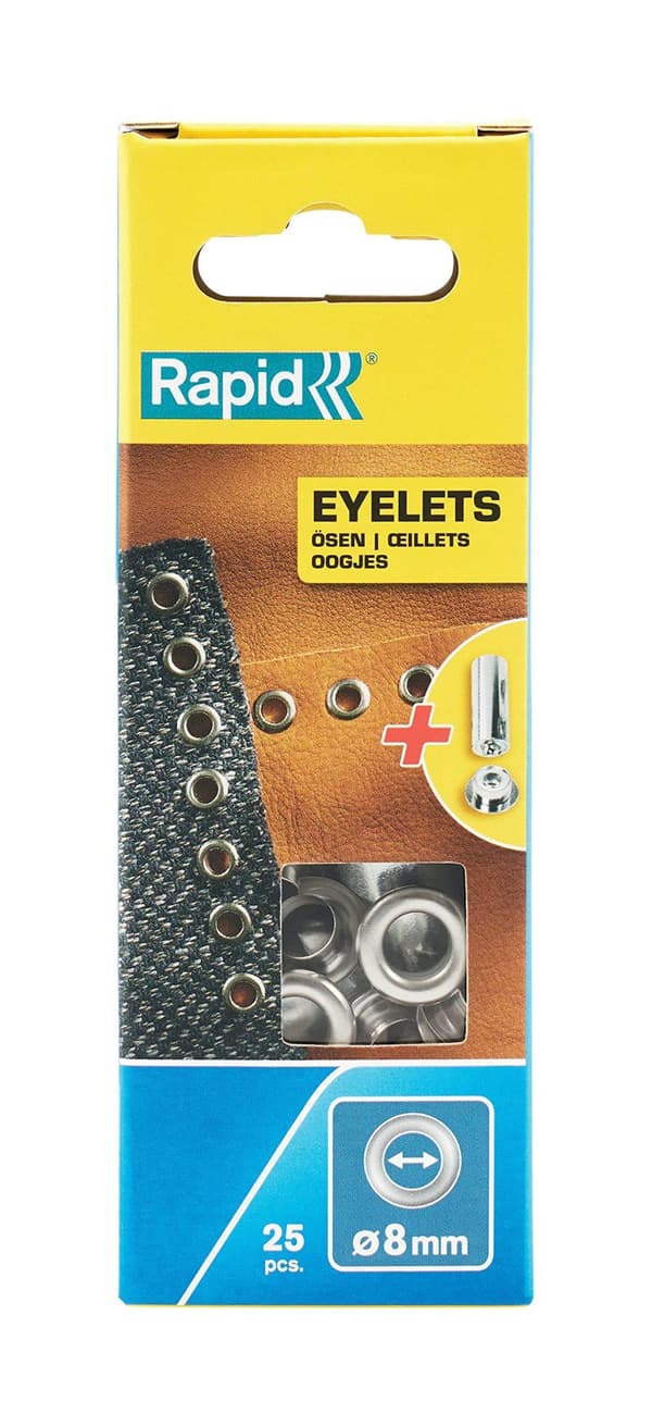 Niitit Rapid Inox; Ø8 mm; 25 kpl.