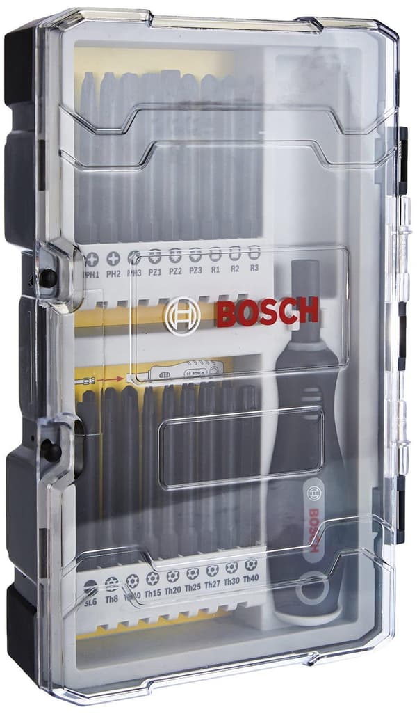 Minikoon mac-tarvikesarjat Bosch 2607017320; 37 kpl.