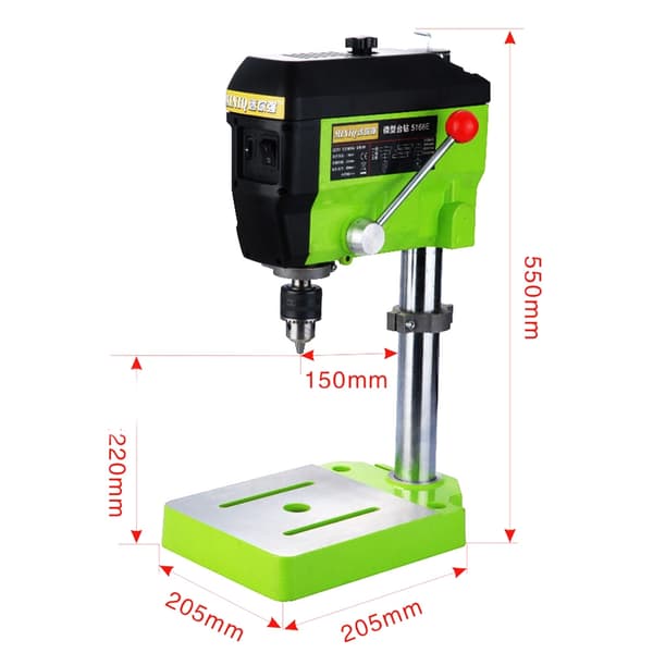 Elektrisk Boremaskine, 650W Effekt, 4600 omdr./min Hastighed, 13mm Maks. Borediameter