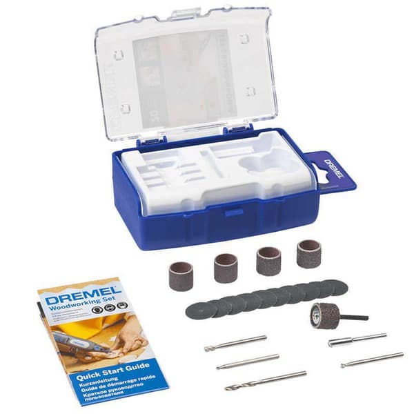 Dremel 681 20 Kappaletta Puuntyöstö Aseta Kirkas