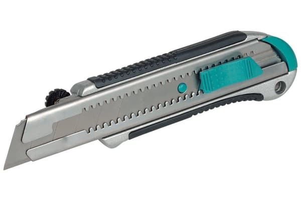Kniv med utbytbara blad Wolfcraft; 25 mm