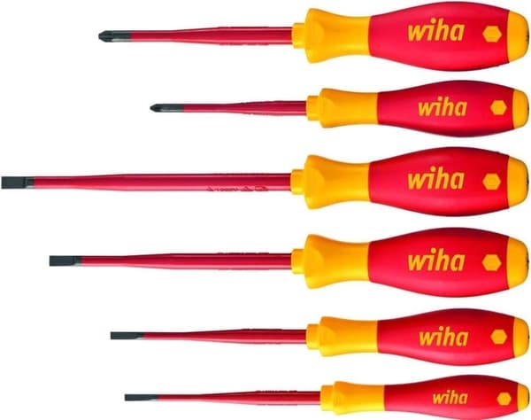 Skruvmejselsats Wiha W36455; 6 st.