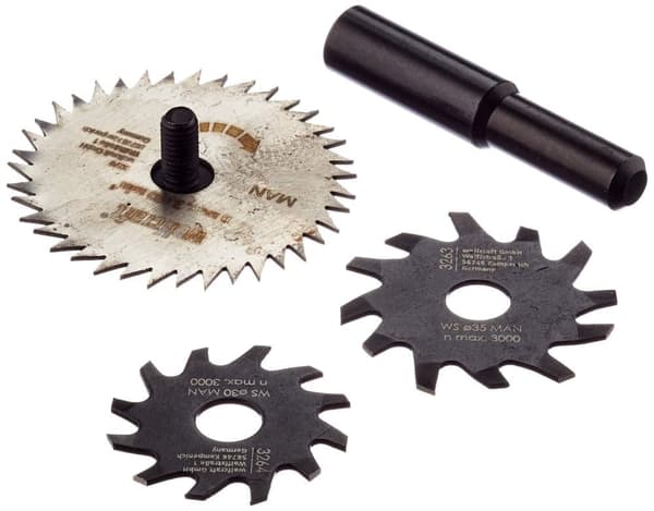 Fräs borrset Wolfcraft 3253000; 3 st.