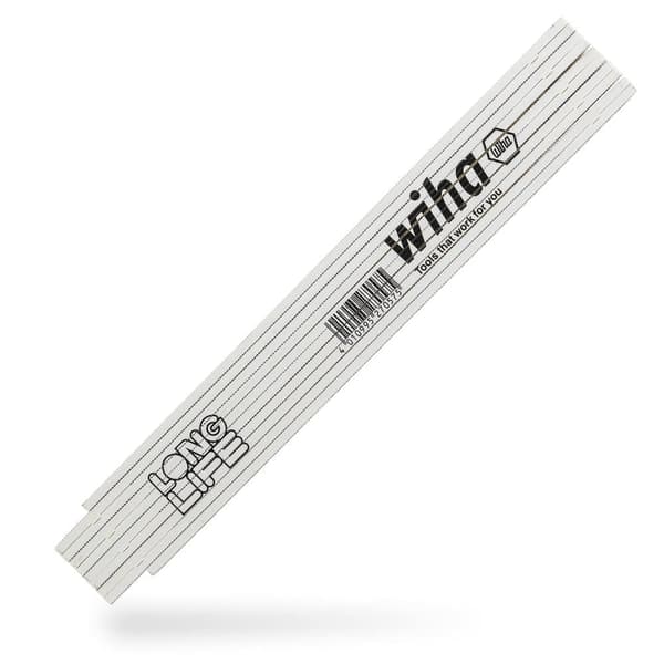 Trä Fällbar linjal Wiha W27057; 2 m